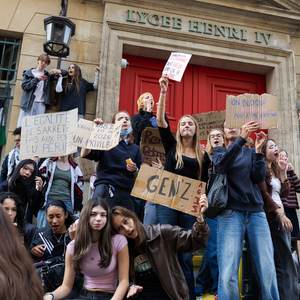Photos Show Scenes of Unrest as French Student Protest Goes Nationwide